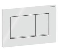 Geberit Sigma20 plaques de déclenchement, pour rinçage à 2 quantités, rectangulaire, 115.883.11.1