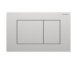 Geberit Sigma40 bouton de chasse d'eau pour WC acier 115.629.FW.1