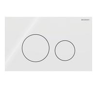 Geberit Sigma40 bouton de chasse d'eau pour WC blanc 115.628.SI.1