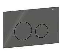 Geberit Sigma40 Plaque d'actionnement 115628JK1 Ronde, lave, pour double chasse