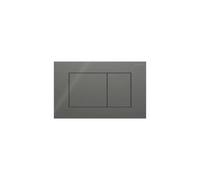 Geberit Plaque d'actionnement Sigma40 115629JK1 Carrée Double chasse