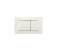 Geberit Sigma40 - Plaque de déclenchement, verre/gris sable 115.629.JL.1