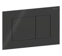 Geberit Sigma40 plaques de déclenchement, pour rinçage à 2 quantités, Square, verre, 115.629.JK.1, Couleur: Lave