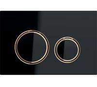 Geberit Sigma50 bouton de chasse d'eau pour WC noir 115.650.SJ.1