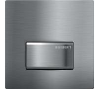Geberit Sigma50 - Commande pneumatique pour urinoir, type 50, chrome brossé 116.016.GH.5