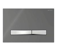 Geberit Sigma50 - Plaque de déclenchement, chrome / lave 115.788.JK.2