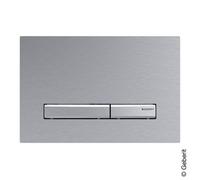 Geberit Sigma50 Plaque de déclenchement pour touche double chasse, 115788GH2