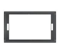 Geberit Sigma70 - Cadre de recouvrement pour Sigma70, chrome noir brillant 115.623.QC.1