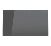 Geberit Sigma70 Plaque de déclenchement - 2 boutons - Lave 115.622.JK.1