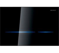 Geberit Sigma80 bouton de chasse d'eau pour WC noir 116.092.SG.6