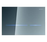 Geberit Sigma80 plaques de déclenchement pour rinçage à 2 quantités, angulaires, sans contact, 116.090.SM.6, Couleur: Miroir de verre