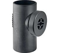 Geberit Silent db20 ouverture de nettoyage 307333141 DN 70, 90 degrés, ouverture de service ronde