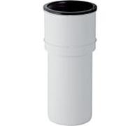 Geberit Silent PP raccord WC 390592111 DN 100, optimisé pour le son, avec couvercle de protection, blanc