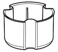Geberit siphon anti-odeurs 30 mm, pour 243571001 caniveau de receveur de douche Geberit d90
