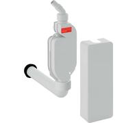 Geberit - Siphon apperante, avec recouvrement, d 40 mm, blanc alpin 152.768.11.1