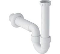 Geberit siphon de coude 152742111 2000 2000 / 2 "x 40 mm, sortie horizontale, pour Spülbecken , plastique, blanc