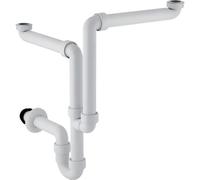 Geberit siphon de lavabo tubulaire blanc 151.114.11.1