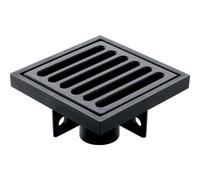Geberit - Siphon de sol PE, avec grille 15x15 cm 361.666.16.1
