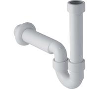 Geberit - Siphon en tube pour appareils, d 40 mm, blanc alpin 152.704.11.1