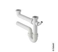 Geberit Siphon pour 2 éviers, Ø 50 mm, 1 1/2″, 152715111,