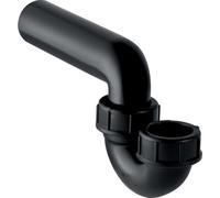 Geberit - Siphon pour éviers, avec raccord à joint américain, entrée / sortie horizontale, d 40 mm, d1 50 mm 152.033.16.1