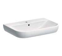 Geberit Lavabo mural Smyle 70 x 48 cm KeraTect blanc brillant 500.248.01.8 avec trop-plein