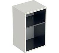 Geberit Smyle Square armoire latérale 500358JL1 36x60x29,9cm, ouvert, gris sable brillant