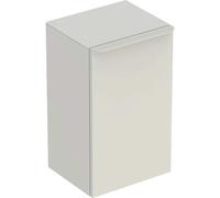 Geberit Smyle Square armoire latérale, 500359, 36x60x32,6cm, avec 1 porte ouverture à droite, 500359JL1, Couleur: Laque brillante gris sable - CM