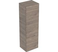 Geberit Smyle Square armoire mi-haute, 500361, 36x118x29,9cm, avec 1 porte, 500.361.JR.1, Couleur: Structure en bois de noyer hickory / mélamine