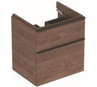 Geberit Smyle Square armoire sous lavabo, 500352, 584x617x470mm, avec 2 tiroirs, 500.352.JR.1