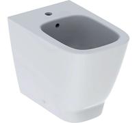 Geberit Smyle Square - Bidet à poser avec trop-plein, blanc 500.841.00.1