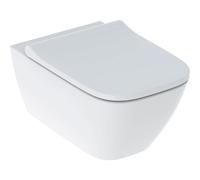Geberit Smyle Square ensemble cuvette + abattant suspendue oui blanc 500.683.00.2