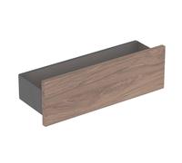 Geberit Smyle Square - Étagère 45 cm, lave / noyer hickory 500.362.JR.1