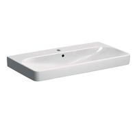 Geberit Smyle Square lavabo 500251011 blanc, 90x48cm, avec trou pour robinetterie et trop-plein