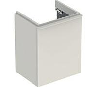 Geberit Meuble sous-lavabo Smyle Square 49,2x40,6x61,6cm 1 porte ouverture à droite Gris