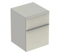 Geberit Meuble latéral suspendu Smyle Square 500.357.JL.1 45x47x60 cm 2 tiroirs gris