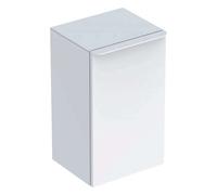 Geberit Smyle Square - Meuble latéral, charnières à gauche, blanc brillant 500.360.00.1