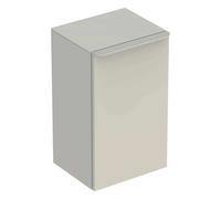 Geberit Smyle Square - Meuble latéral, charnières à gauche, sable gris 500.360.JL.1
