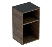 Geberit Smyle Square - Meuble latéral, ouvert, noyer hickory 500.358.JR.1