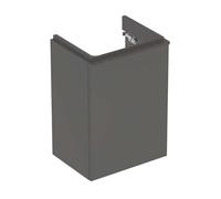 Geberit Smyle Square - Meuble pour lavabo, 44x36x62 cm, 1 porte, charnières à gauche, lave 500.351.JK.1