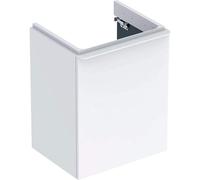 Geberit Meuble lave-mains Smyle Square 500363001 49,2×61,7×40,6cm porte 2000 à droite blanc brillant