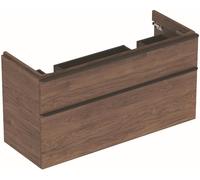 Geberit Smyle Square meuble sous-lavabo pour lavabo double, 500356, 1184x617x470mm, avec 2 tiroirs, 500.356.JR.1