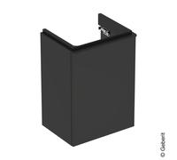 Geberit Smyle Square, meuble sous-lavabo, 500350, 442x617x356mm, avec 1 porte, ouverture à droite, 500350JK1, Couleur: lave / laqué mat - CM