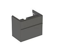 Geberit Smyle Square armoire sous lavabo, 500353, 734x617x470mm, avec 2 tiroirs, 500.353.JK.1, Couleur: lave / laqué mat