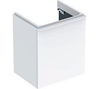 Geberit Meuble sous-lavabo Smyle Square 53,6×43,3×61,7 cm 1 porte droite Blanc brillant 500.365.00.1