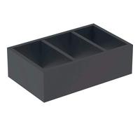 Geberit Smyle Square insert de tiroir 500676001 32,3x9,8x20cm, lave structurée, division H