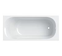 Geberit Soana baignoire 554006011 blanc , 170x75cm, drain et trop-plein au pied