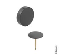 Geberit Split cache pour garnitures de vidage et de trop plein, 150300141,