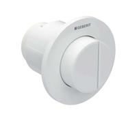 Geberit - Télécommande de chasse d’eau type 01, blanc alpin 116.045.11.1