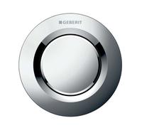 Geberit - Télécommande de chasse d’eau type 01, chrome brillant 116.041.21.1